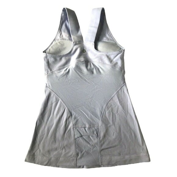 Lululemon Women Light Purple Tank Top Wide Strap 4 - Picture 2 of 3